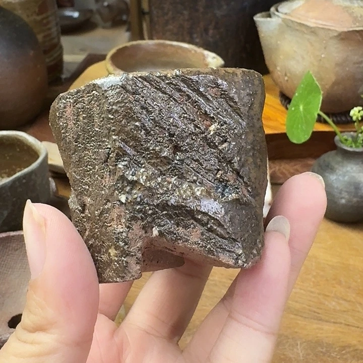 末石匠备前烧多肉花盆福利一口价