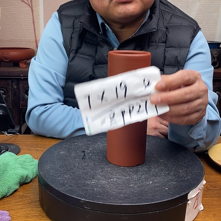 紫砂花盆货号一只PP277