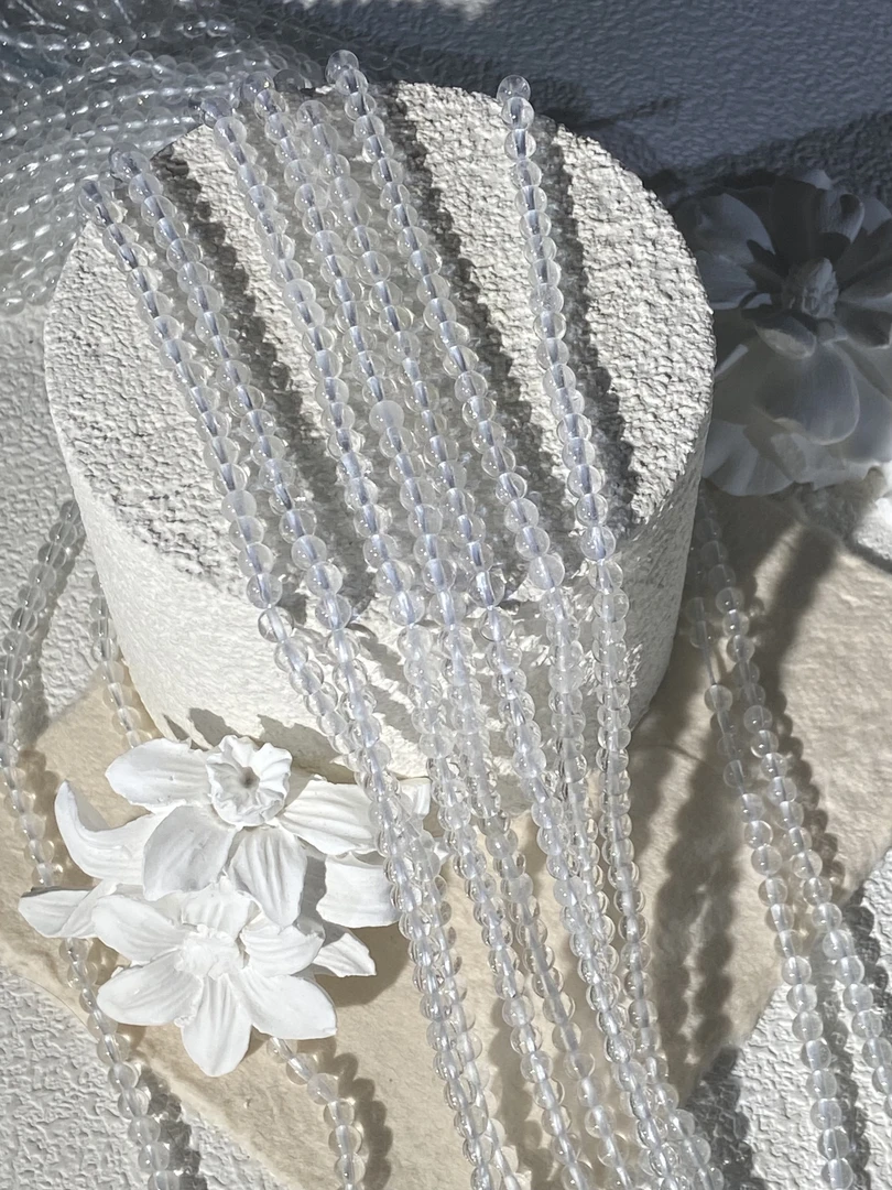 【直播专属】白水晶米珠 多样性发其一/1条