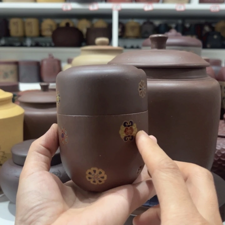 紫砂茶叶罐紫砂茶叶罐