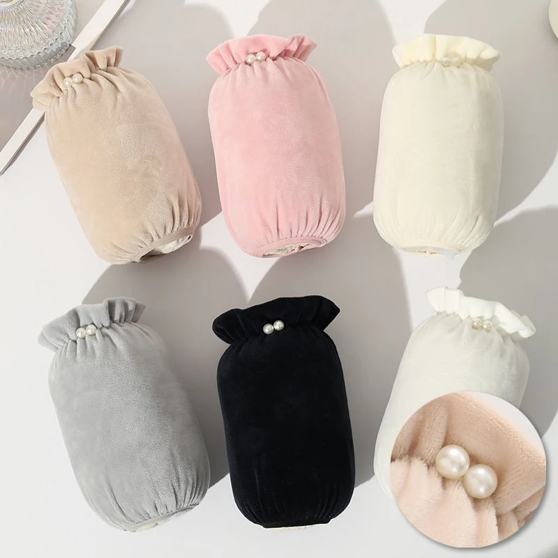 短款袖套防污女秋冬耐脏学生套袖防脏袖头成人可爱羽绒服护袖新品