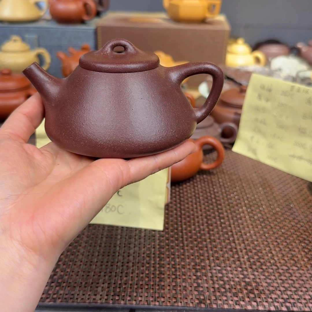 段泥茶壶桃花泥半手预定器型备注