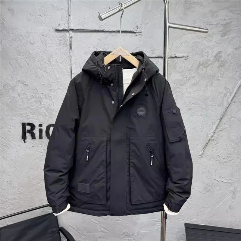 9821潮流立领男冬季新款加厚外套保暖防寒男装休闲防风百搭上衣