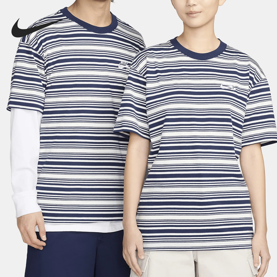 Nike/耐克正品2024新款男士夏季宽松针织短袖T恤FQ3712-410