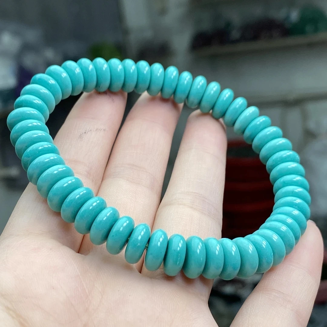 809号精品绿色隔片10mm手链多样性发一件时尚