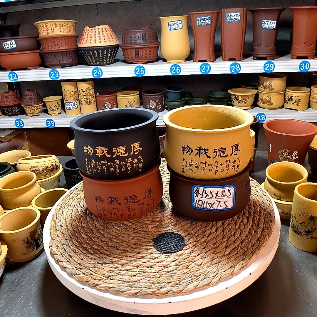 宜兴紫砂紫砂花盆