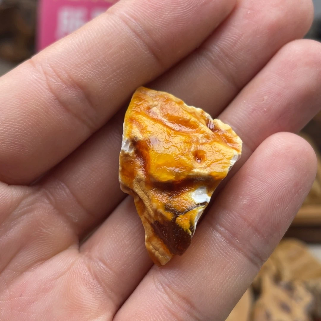 定制琥珀未镶嵌宝*蜜蜡吊坠