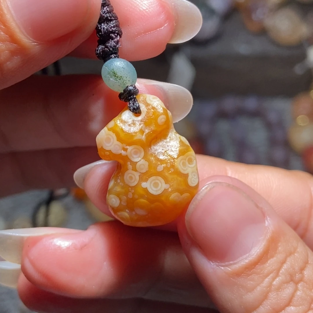 未镶嵌玛瑙/玉髓珠宝半成品