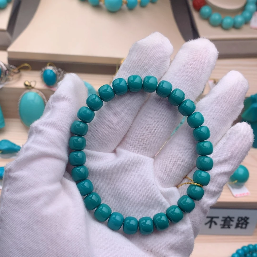 绿松石珠宝奇石未镶嵌