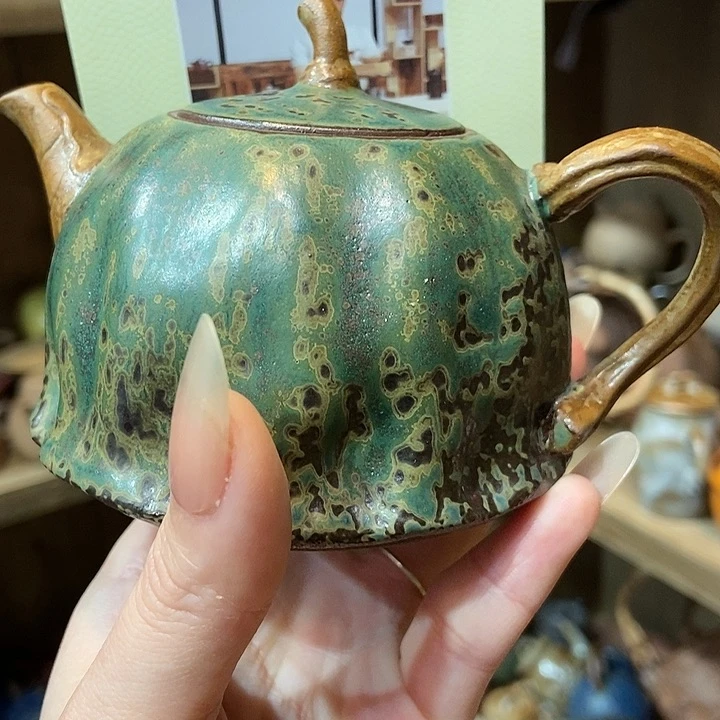 柴烧老岩泥高端茶器