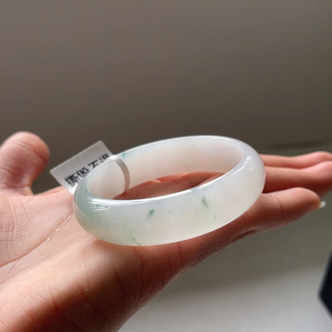 未镶嵌手镯翡翠50.9圈三天鉴赏期