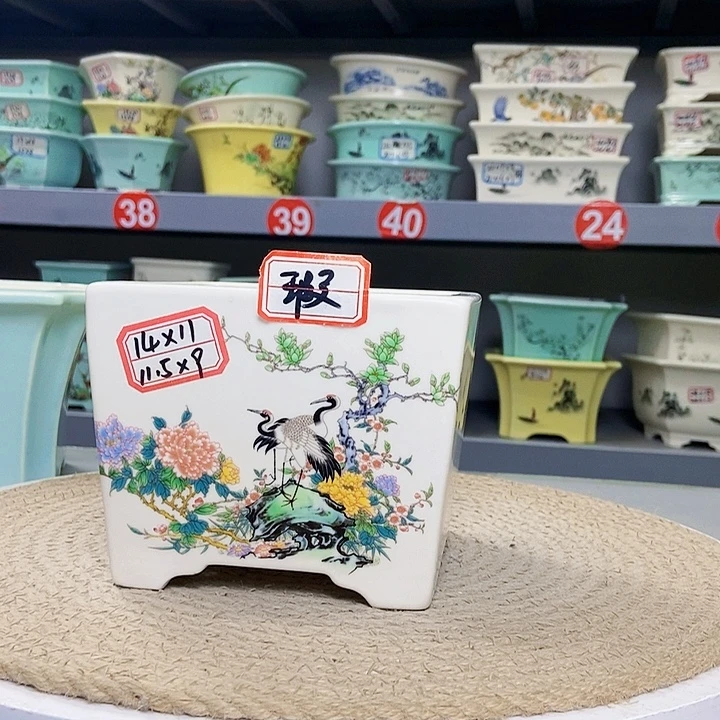 紫砂花瓶紫砂花盆