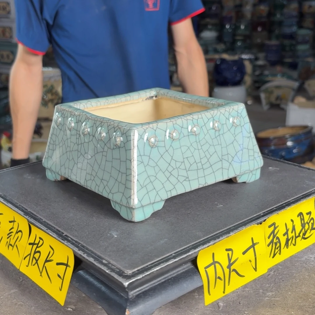一风堂石湾花盆 内12*6