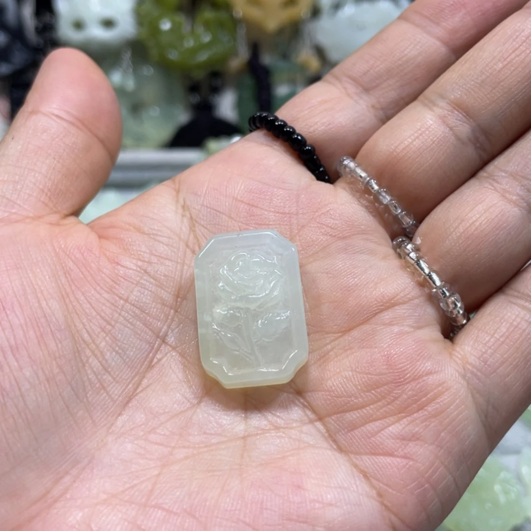 【闪购商品】岫玉未镶嵌颈饰110吊坠