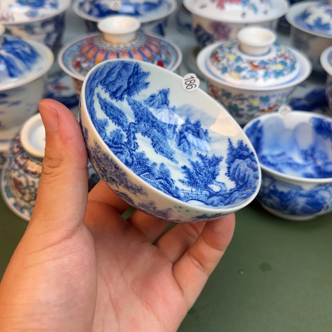 彦祖纯手工手绘茶具186