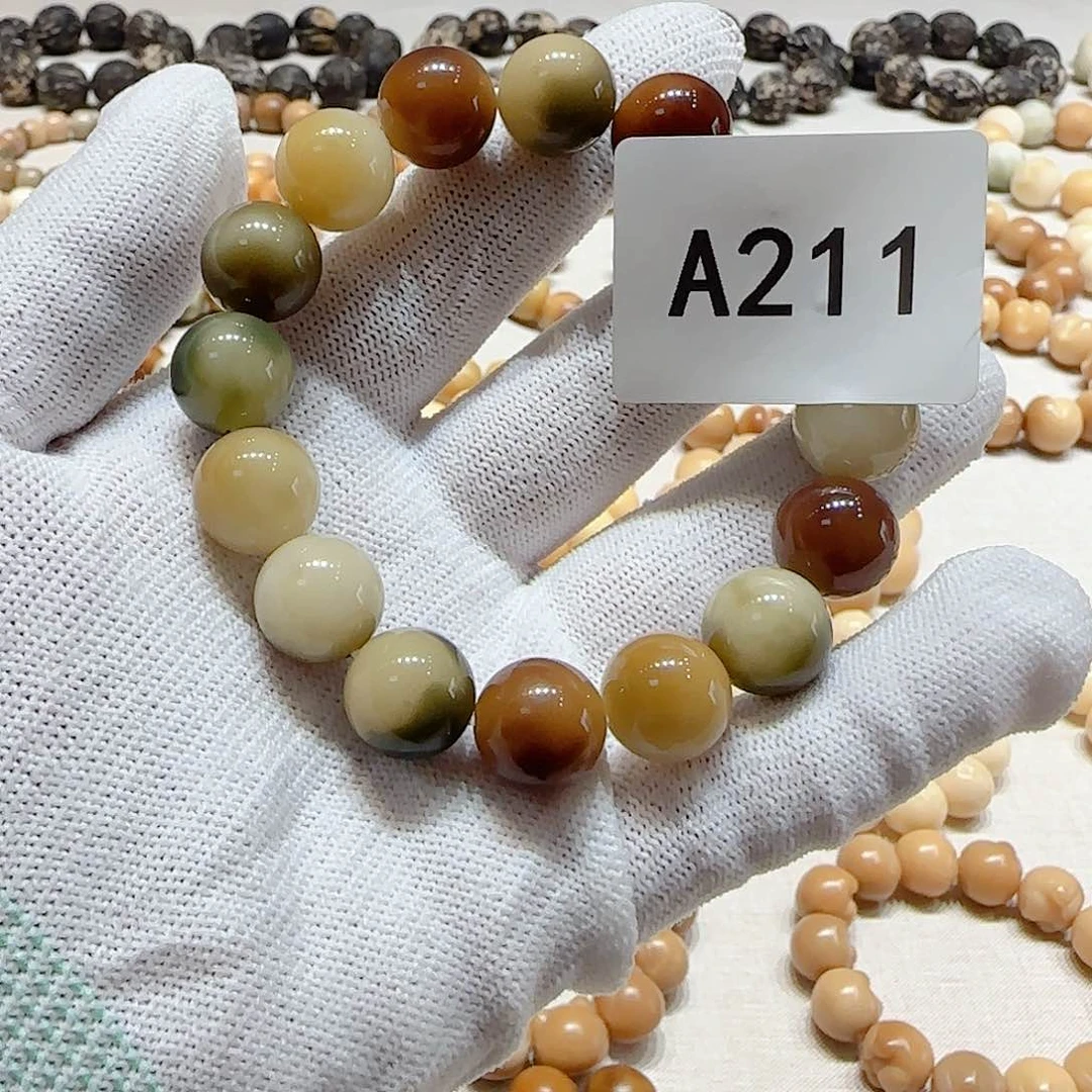 菩提根/象牙果手串微瑕211