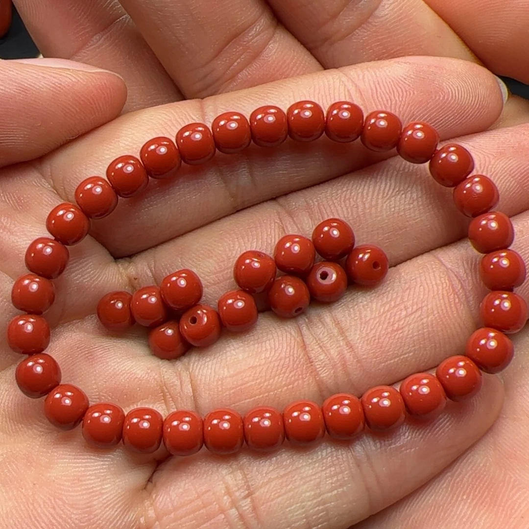南红玛瑙手串未镶嵌冰*