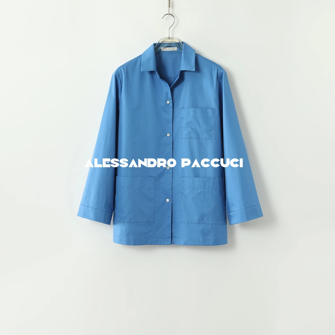 【孤品特价不退换】洛哥42058HC【随性】棉古巴领宽松休闲长袖衬衫