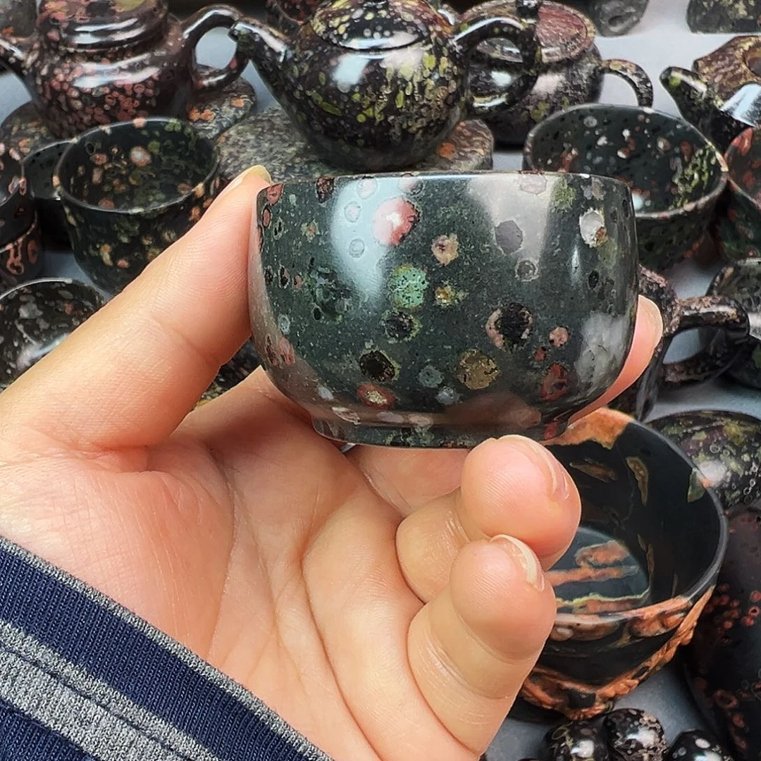 梅花玉鱼缸石茶周边不退不换