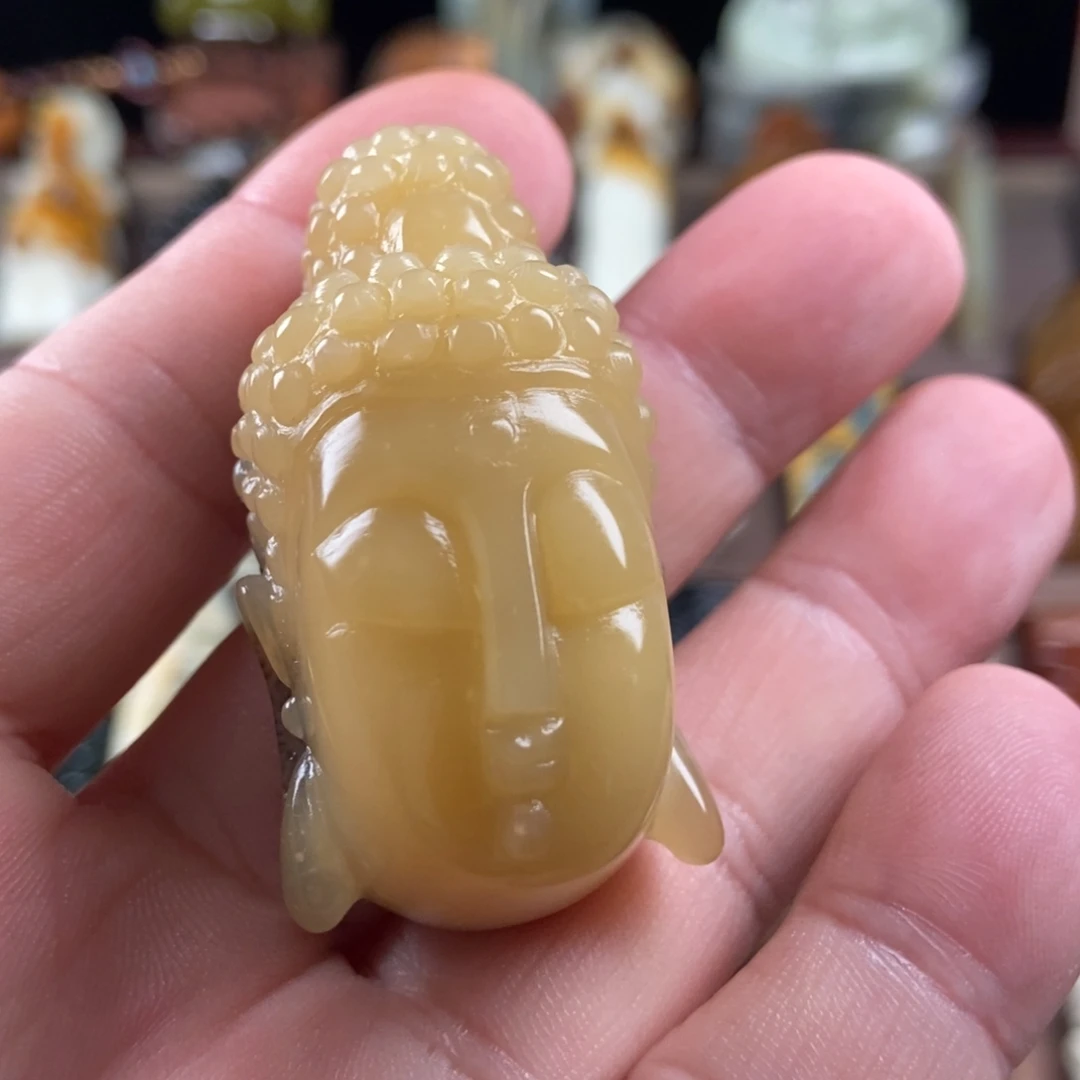 未镶嵌岫玉手把件