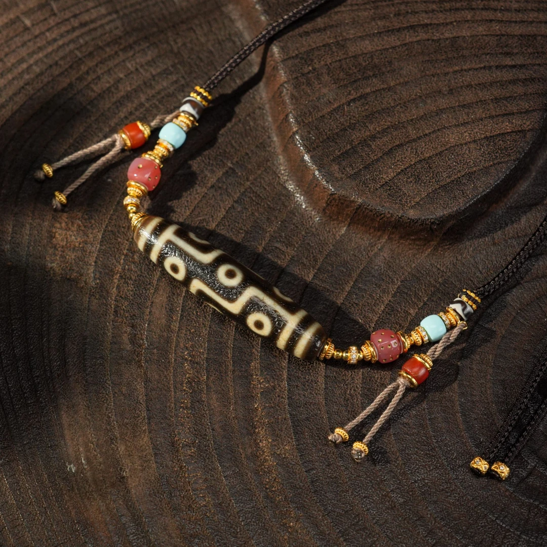 【九眼珠】玛瑙项链-PLA463-JX|BMN2