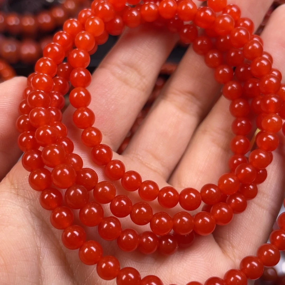 未镶嵌手链南红玛瑙