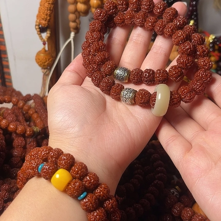 金刚菩提吊坠12双圈跑环款