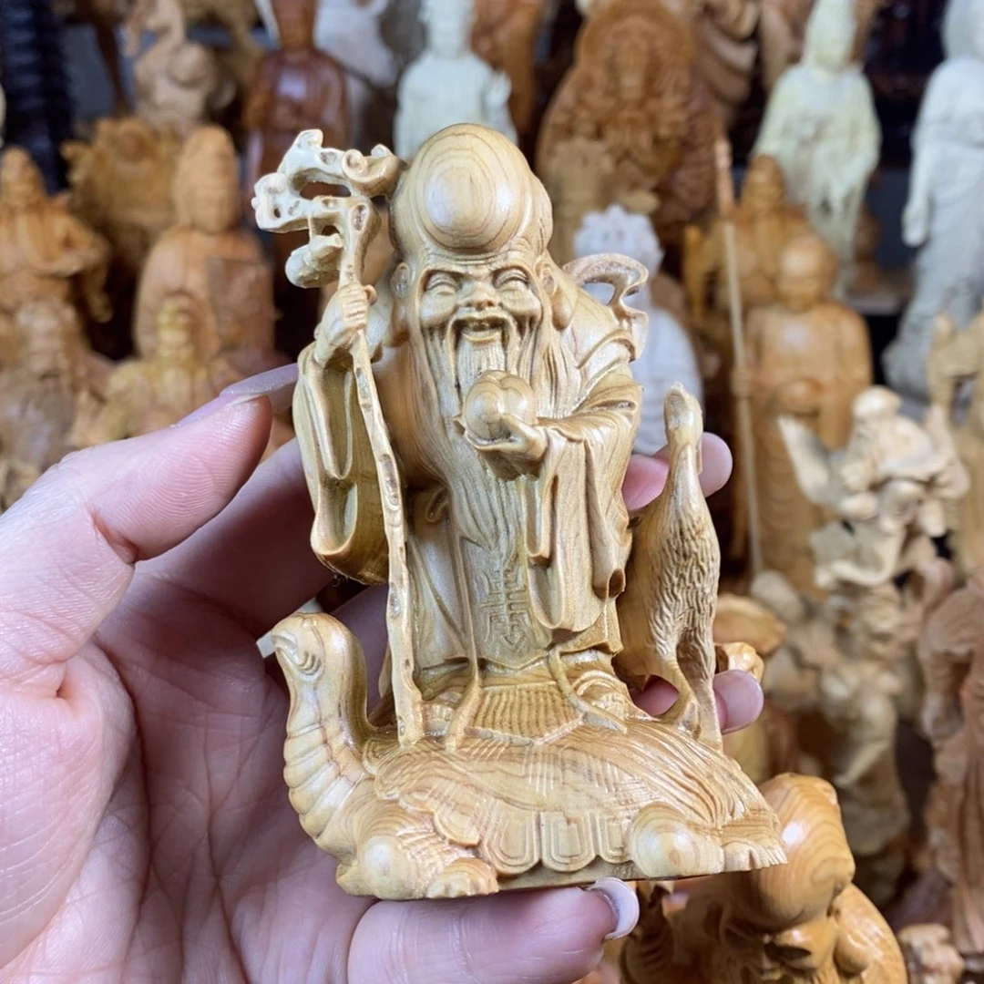 木崖柏10高龟鹤寿星公