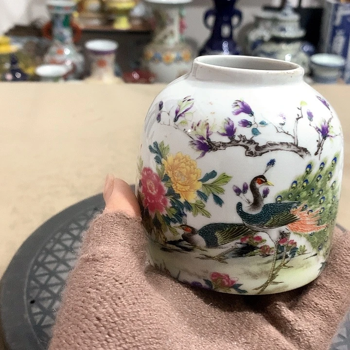 摆件陶博古架陶瓷摆件