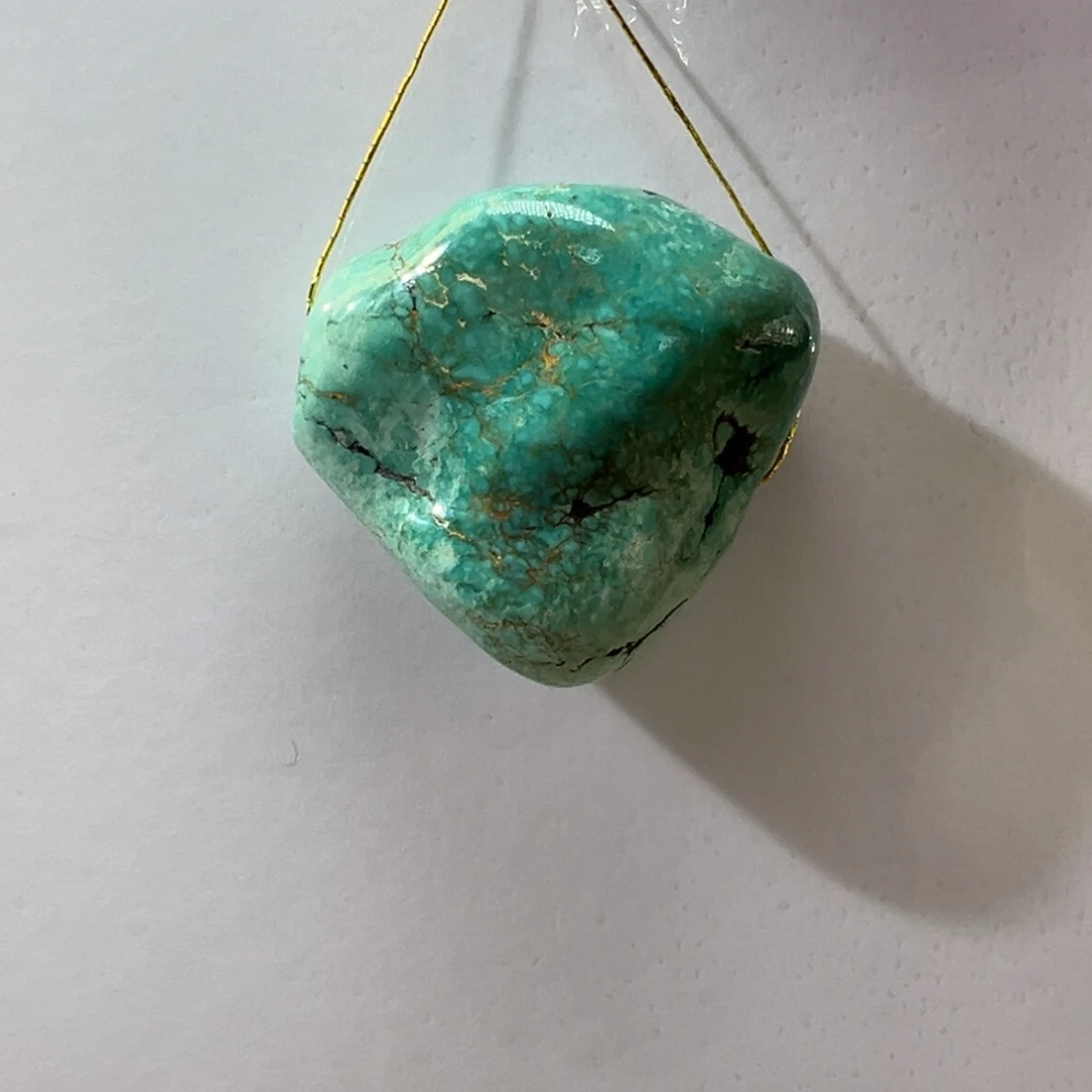 绿松石未镶嵌挂件