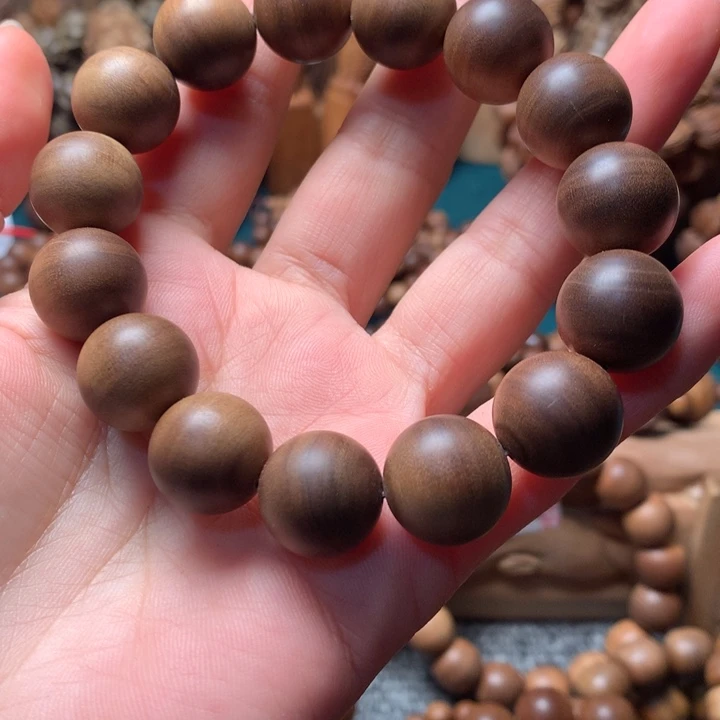 檀香木手串/手链非**见老山檀香1.5瑕