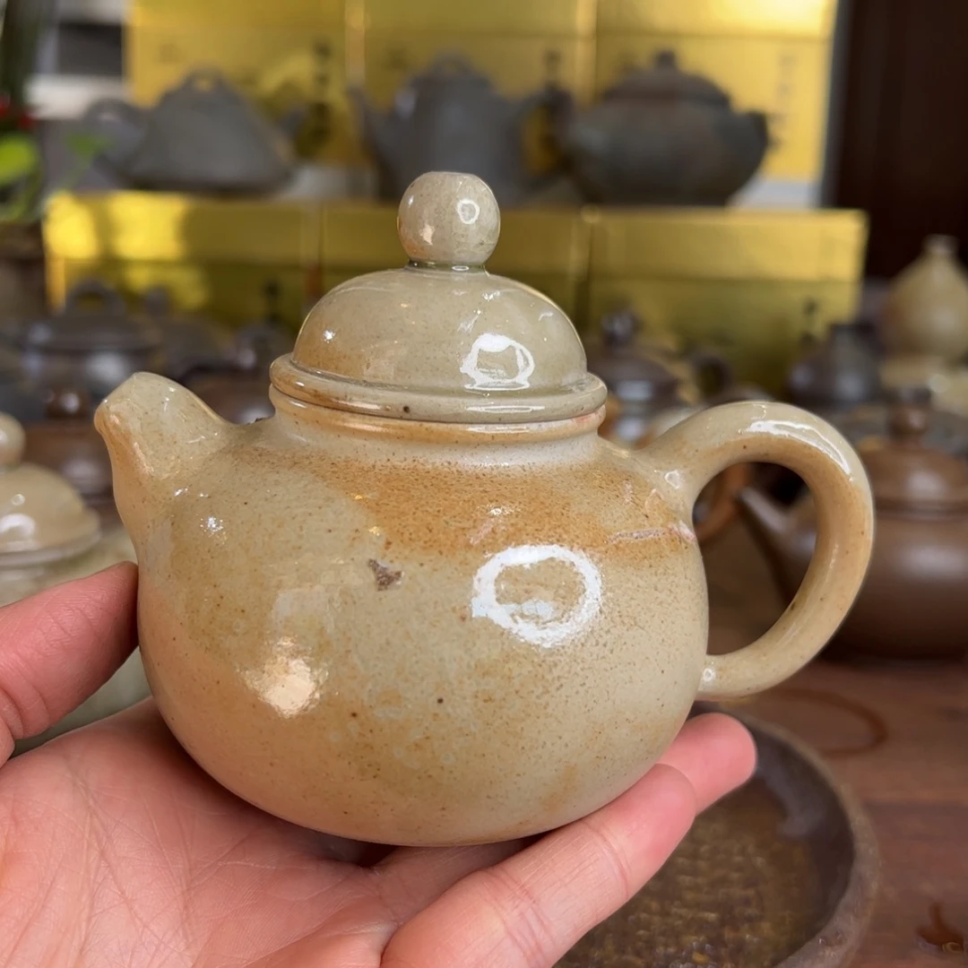 贵台龙窑柴烧茶壶A29b****u