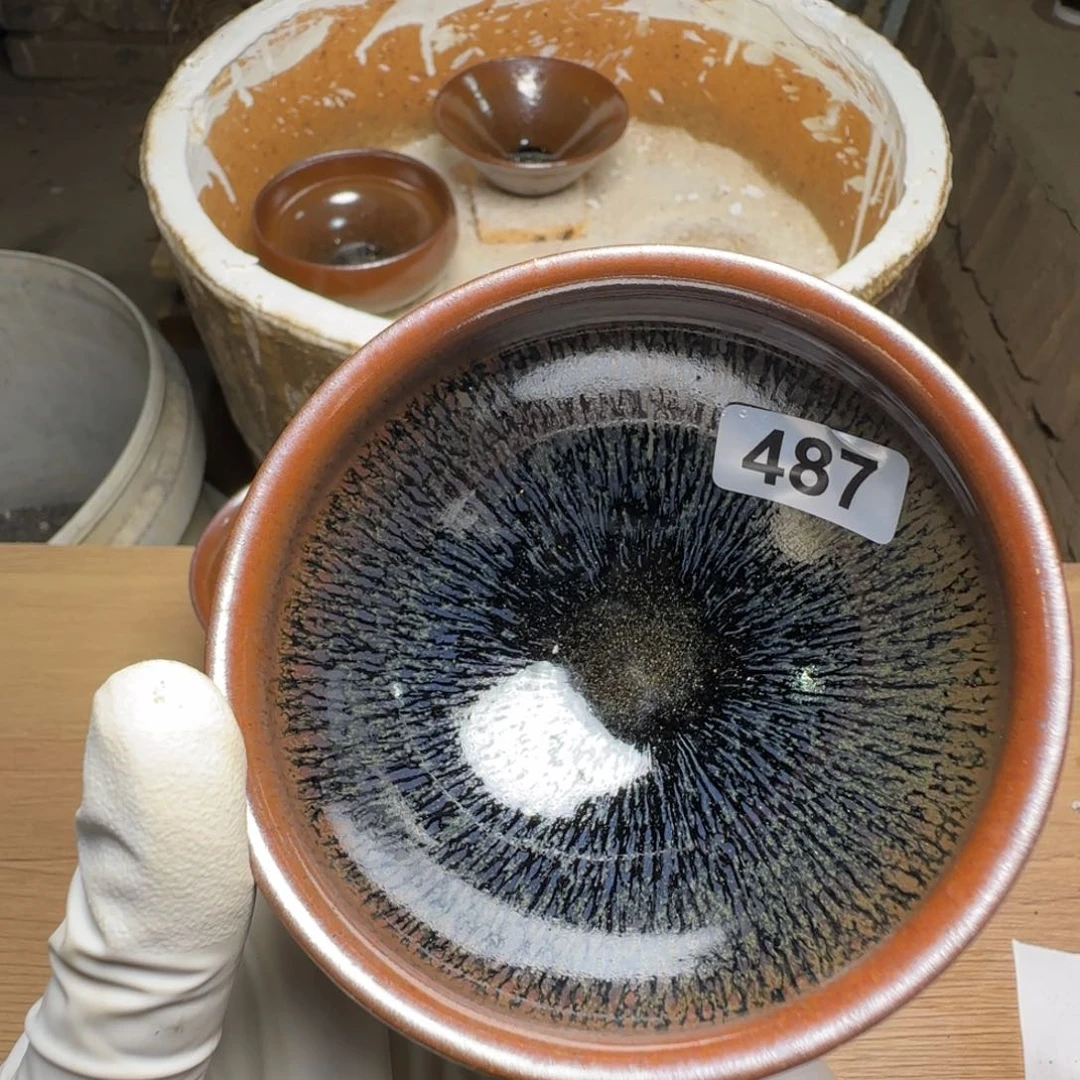 茶盏柴烧建盏闪购链接487