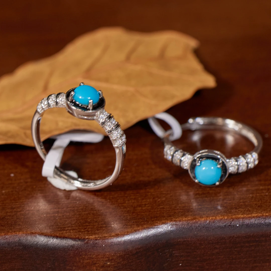 非遗好物分享【玉峰珠宝】圆珠*美松戒指*（多样性发其一）N7624