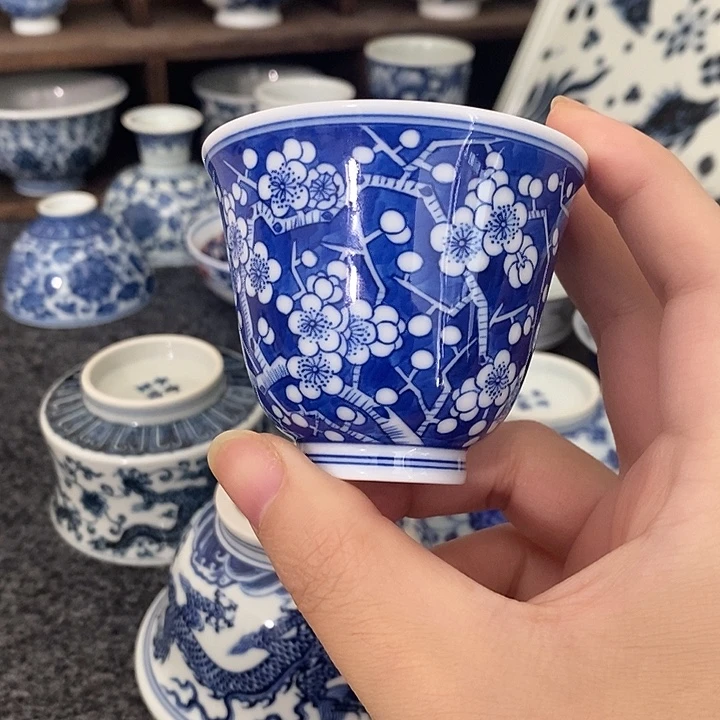 瓷【福利】冰梅铃铛杯