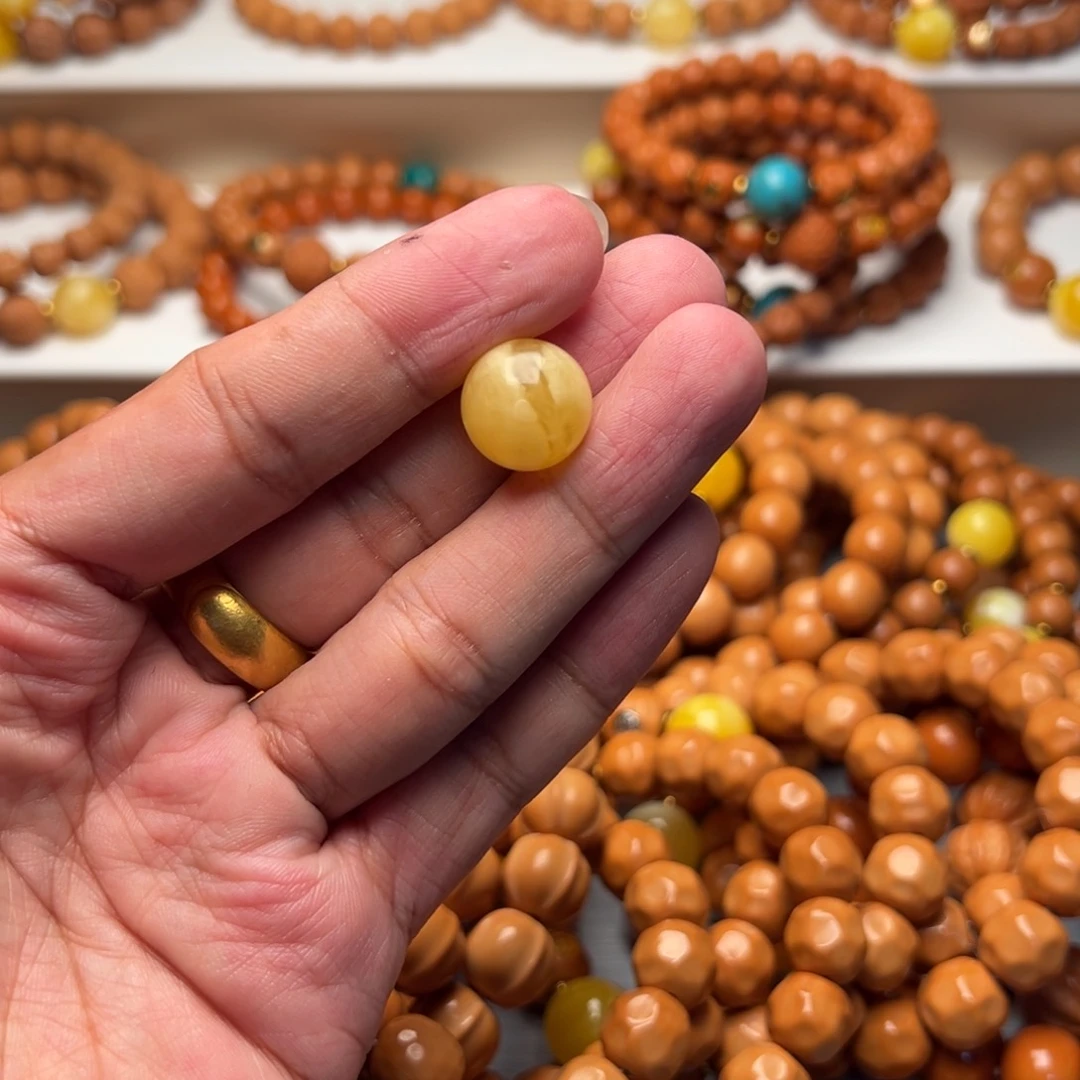 @***糖猴头核桃手串配饰