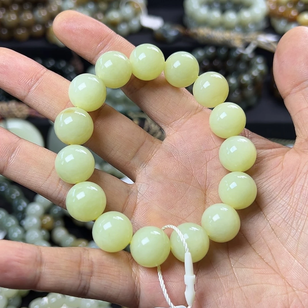 和田玉手链未镶嵌T****角