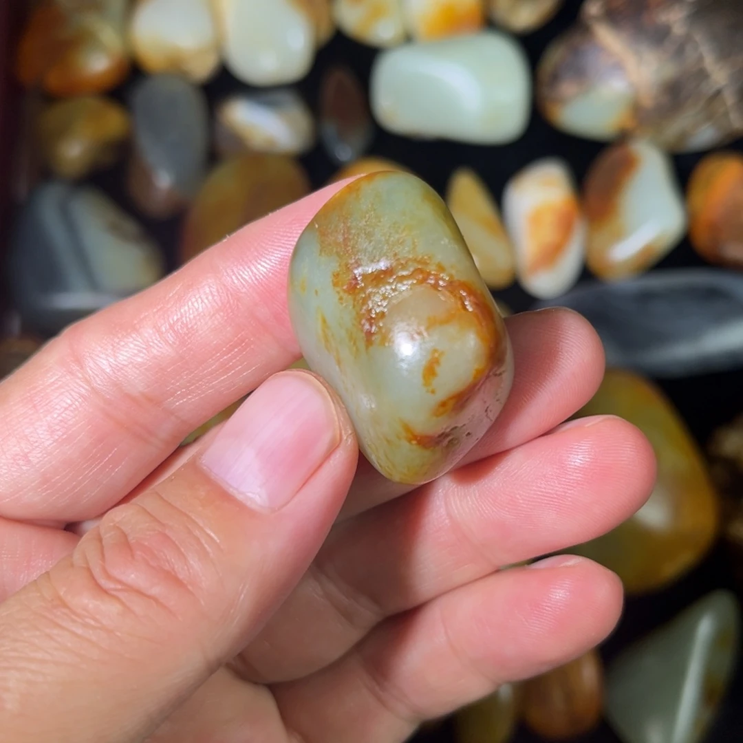 和田玉（糖玉）未镶嵌挂件28