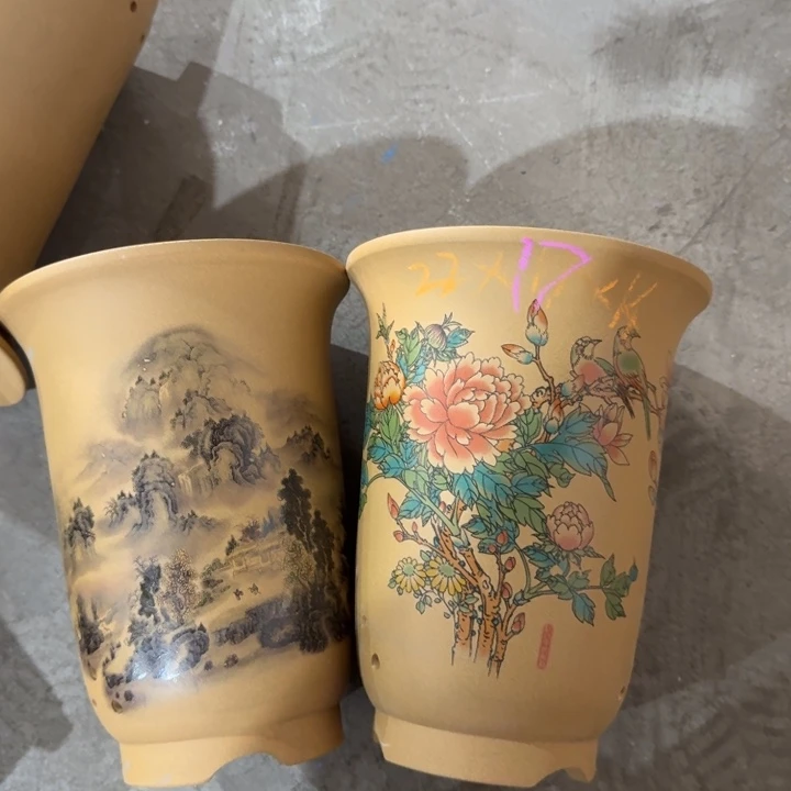 紫砂花盆22/17/14