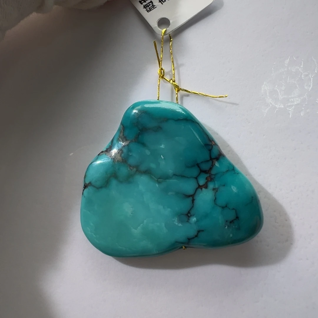 绿松石未镶嵌挂件