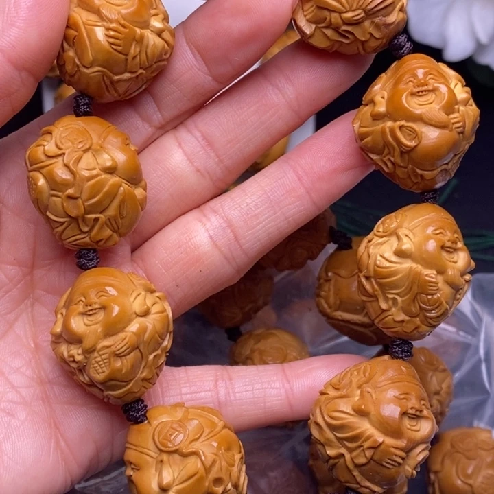 上***簽橄榄核手串橄榄核