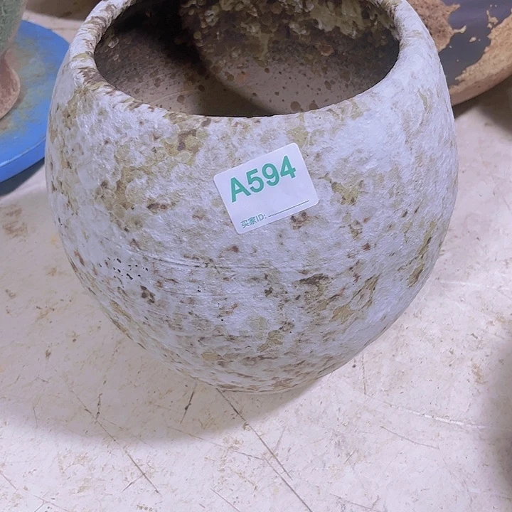 程*三景德镇陶瓷花盆