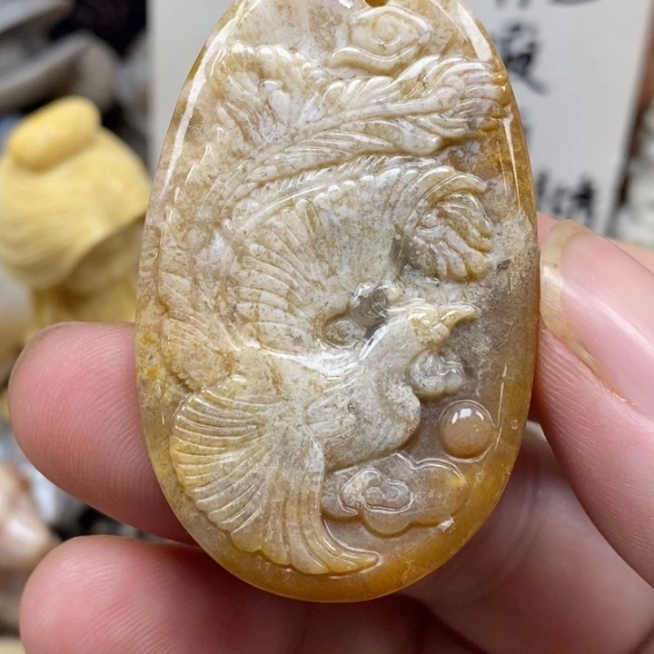 硅化珊瑚（珊瑚玉）未镶嵌颈饰