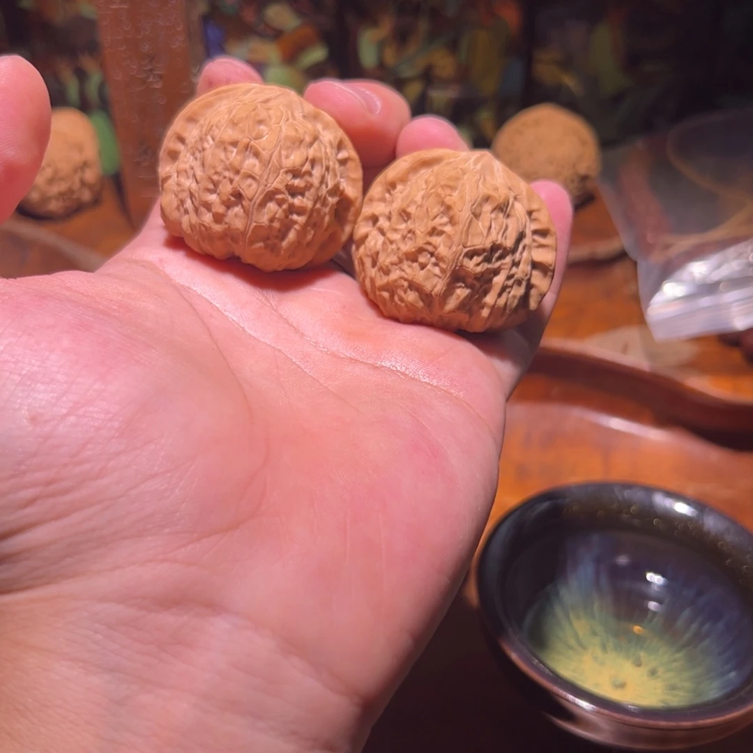 文玩核桃吊坠42全品南瓜墩，精配