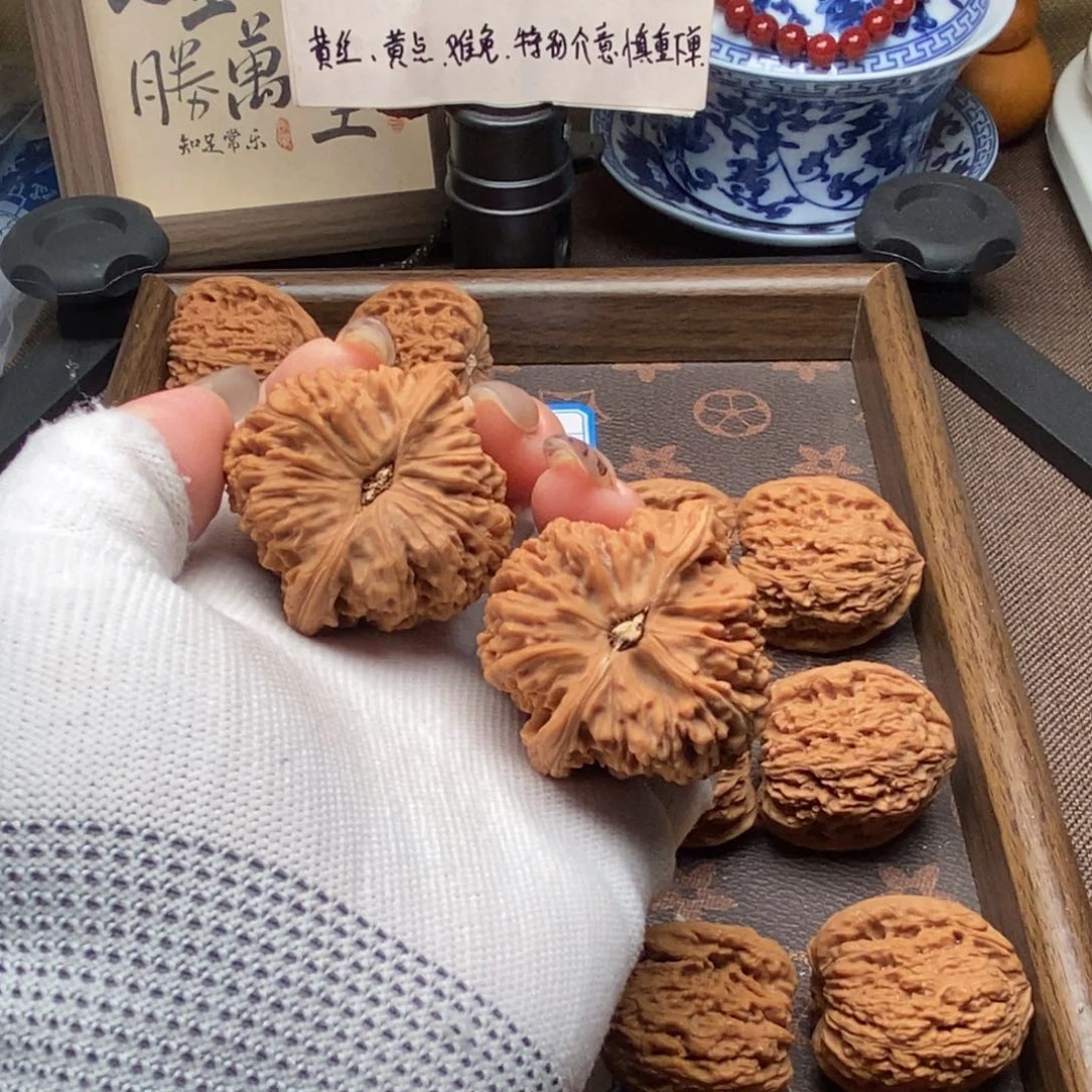 把件文玩核桃橘*皮南疆43