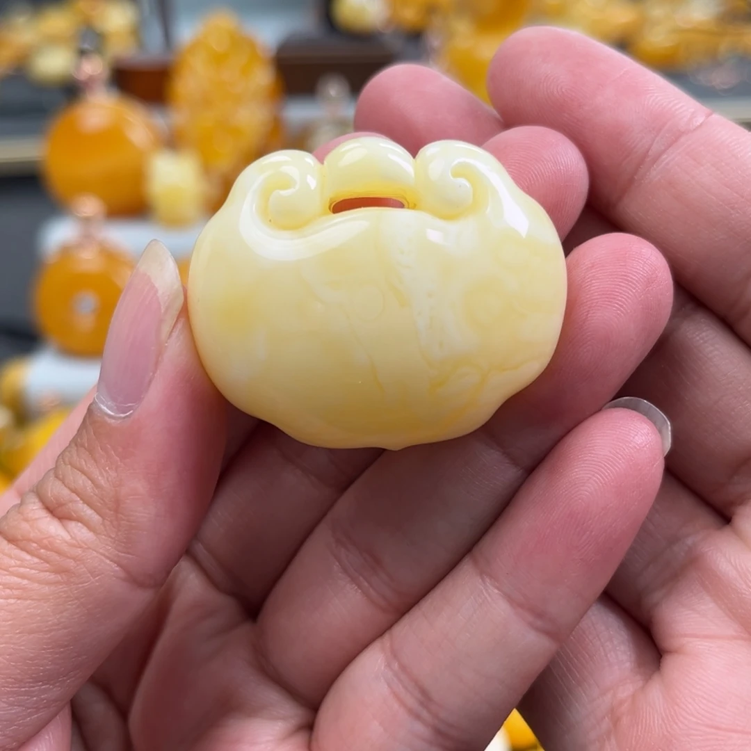 蜜蜡珠宝奇石未镶嵌葡*呀