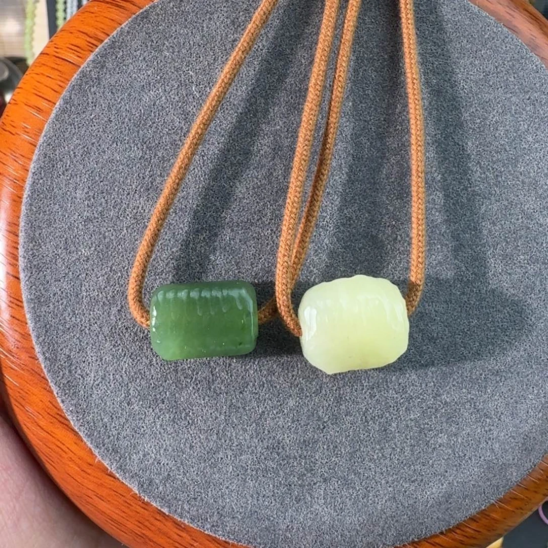 和田玉未镶嵌颈饰拍1发1