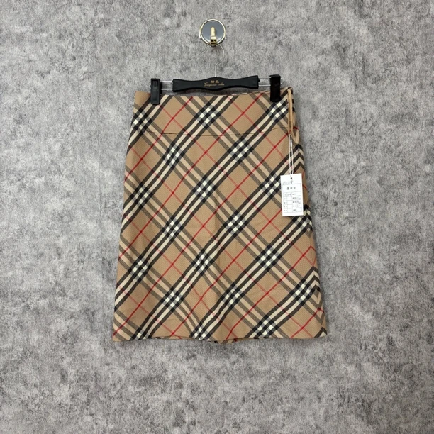 95新 BURBERRY/博柏利 Burberry格纹半裙