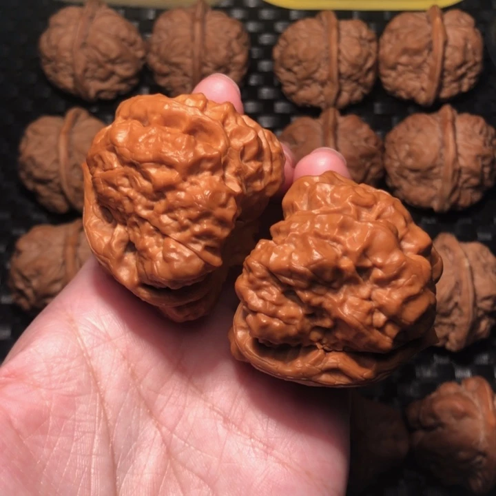****დ把件文玩核桃蛙王
