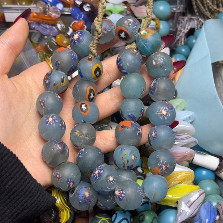 颈饰玻璃3823 琉璃一条